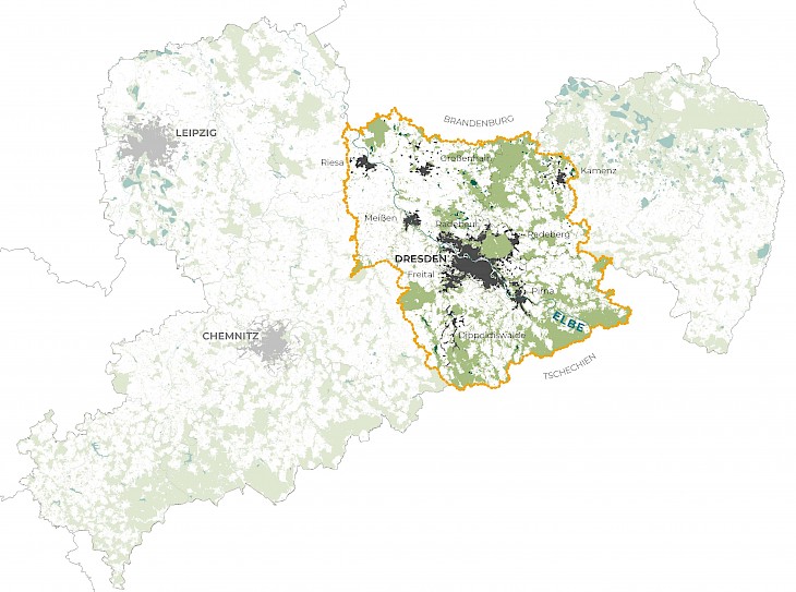 Karte OLGA Projektregion