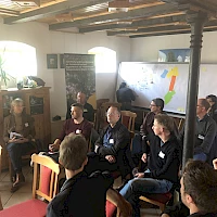 Photo impressions focus group "Sustainable land use along watercourses through agrowood structures"