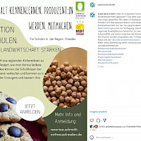 März 2024: Aufruf zur Backaktion für Schulen mit regionalem Kichererbsen-Mehl